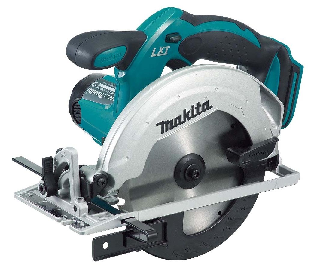 Makita DSS611Z - Sega circolare cordless 18V 165mm, 3700 Giri/min con accessori inclusi