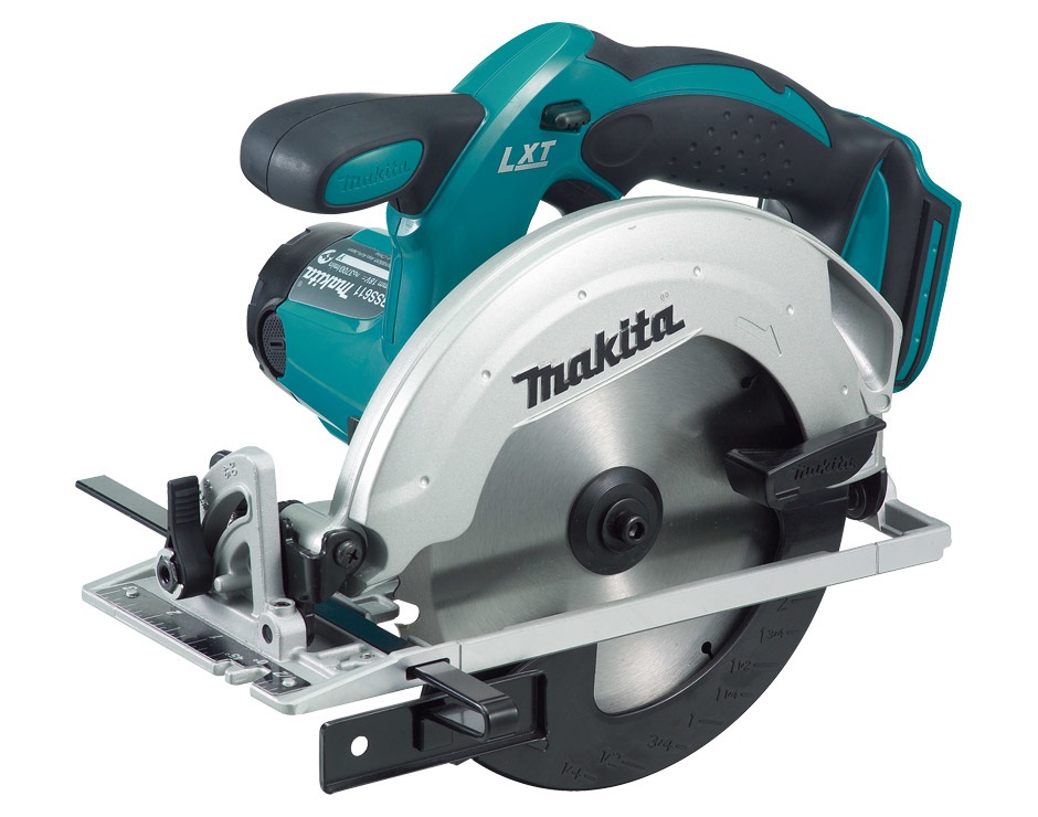 Makita DSS611Z - Sega circolare cordless 18V 165mm, 3700 Giri/min con accessori inclusi