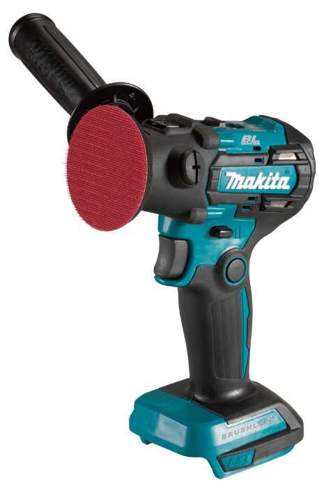 Makita DPV300Z Levigatrice/Lucidatrice Brushless 18V - 9500 Giri/min, senza batteria e caricabatterie