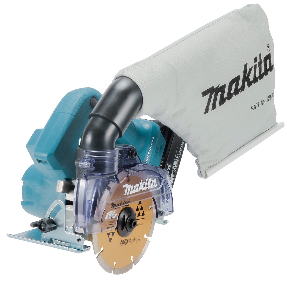 Makita DCC500Z Sega Circolare Portatile 18V Li-ion Brushless 125mm - Capacità di Taglio 40mm a 0° e 27mm a 45°