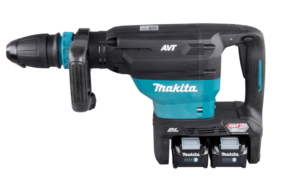 Makita HM002GZ03 Martello Demolitore Senza Spazzola XGT 40V SDS-Max con Tecnologia Anti-Vibrazione