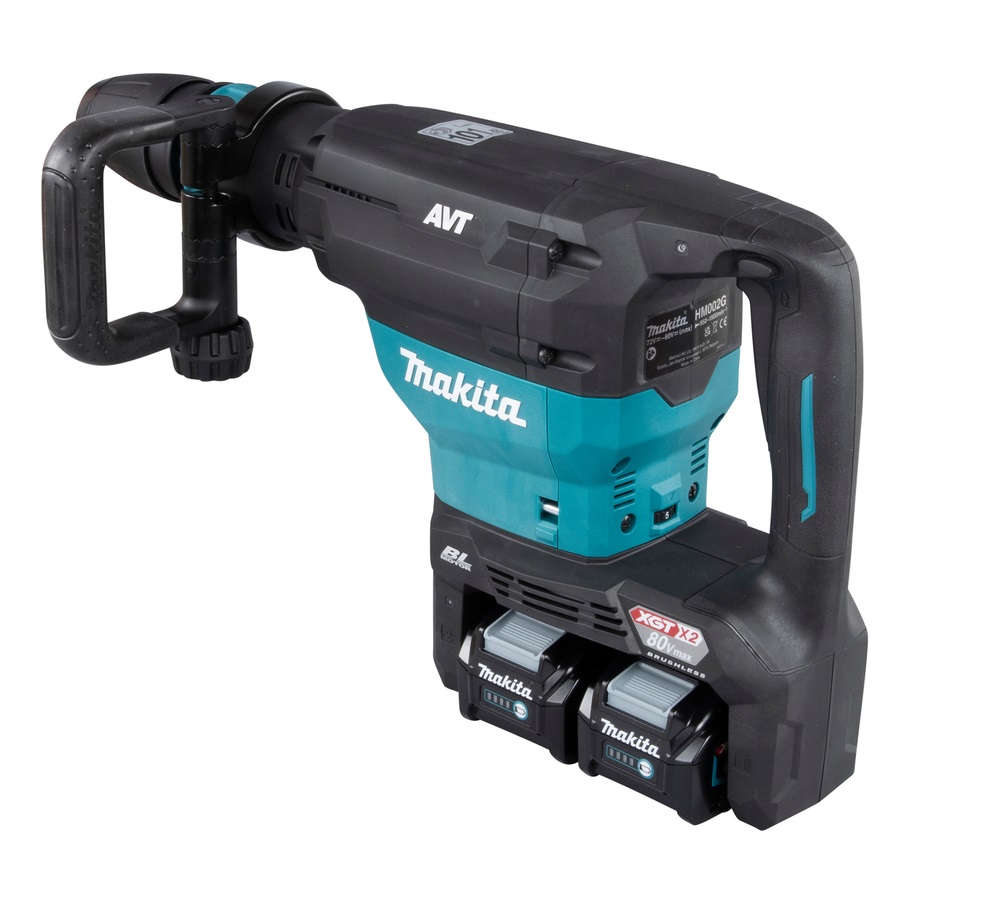 Makita HM002GZ03 Martello Demolitore Senza Spazzola XGT 40V SDS-Max con Tecnologia Anti-Vibrazione