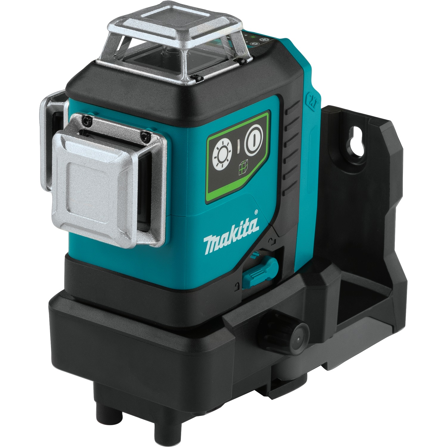 Makita SK700GD Livella Laser Verde Multilinea 3x360° - Precisione fino a 35 metri, Alimentazione 12V