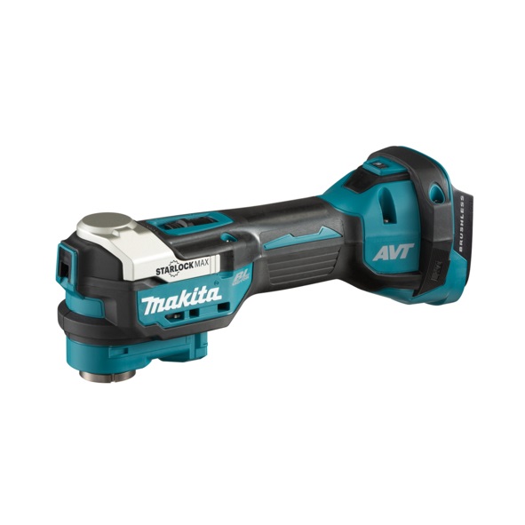 Makita DTM52Z Multi-Strumento Oscillante 18V Brushless - 3,6° Angolo di Oscillazione, 20000 OPM, Senza Batteria e Caricabatterie