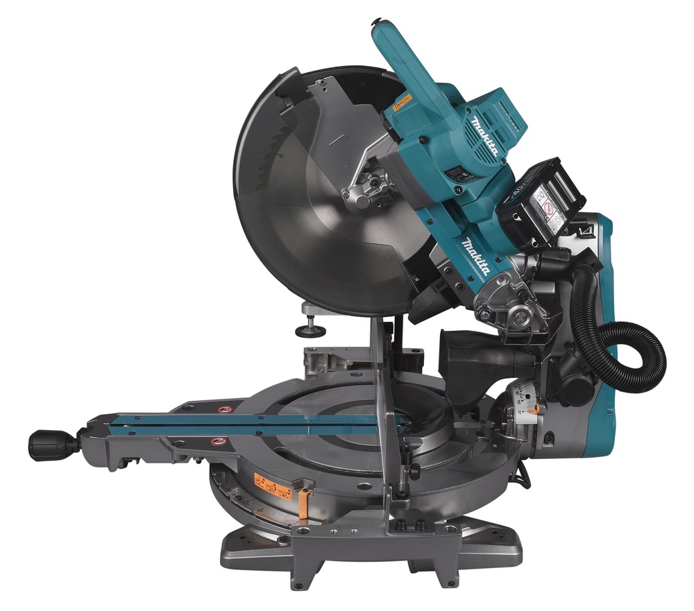 Makita LS003GZ01 Troncatrice Radiale 40V Max Li-ion XGT Brushless 305 mm - Alta Potenza e Precisione, Base Girevole