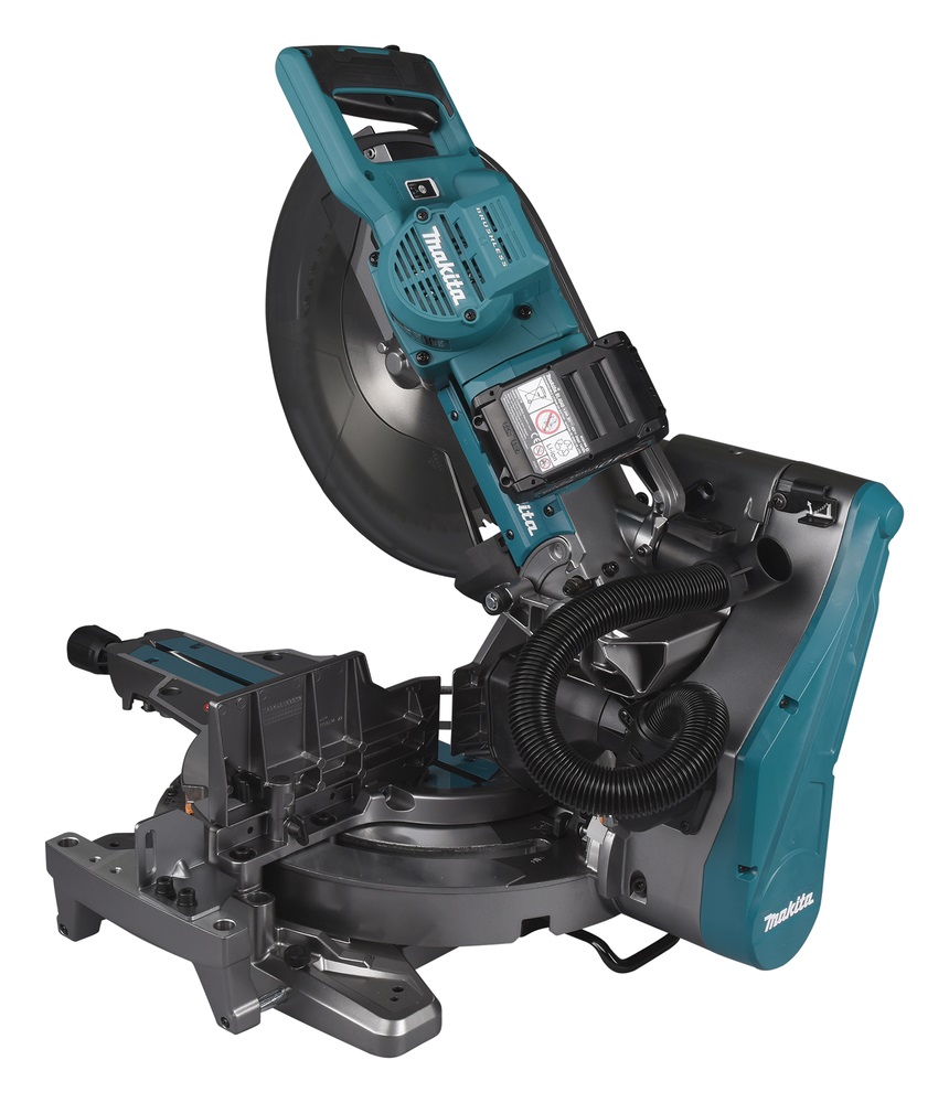 Makita LS003GZ01 Troncatrice Radiale 40V Max Li-ion XGT Brushless 305 mm - Alta Potenza e Precisione, Base Girevole