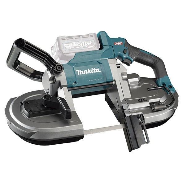 Makita PB002GZ Sega a Nastro Portatile 40V Max Li-ion XGT Senza Spazzole - Velocità Lama 192 m/min