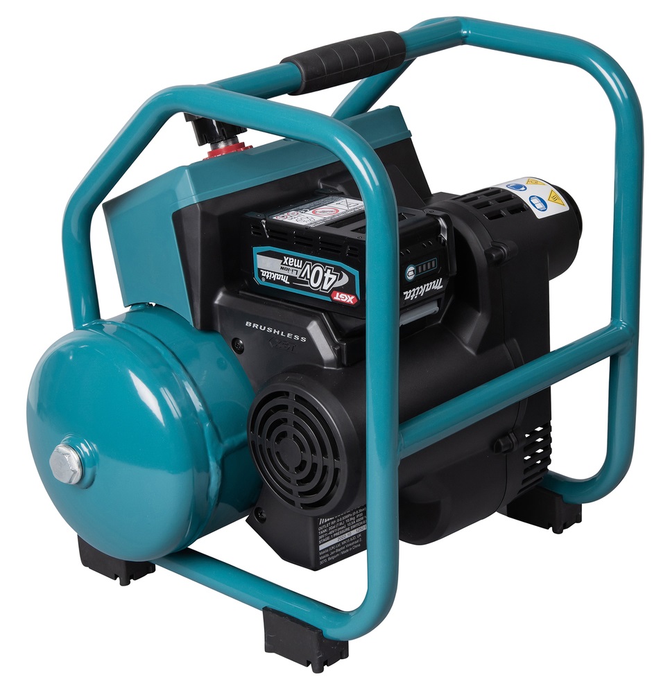 Makita AC001GZ Compressore Portatile a Batteria 40V 450W 9,3 bar Senza Olio