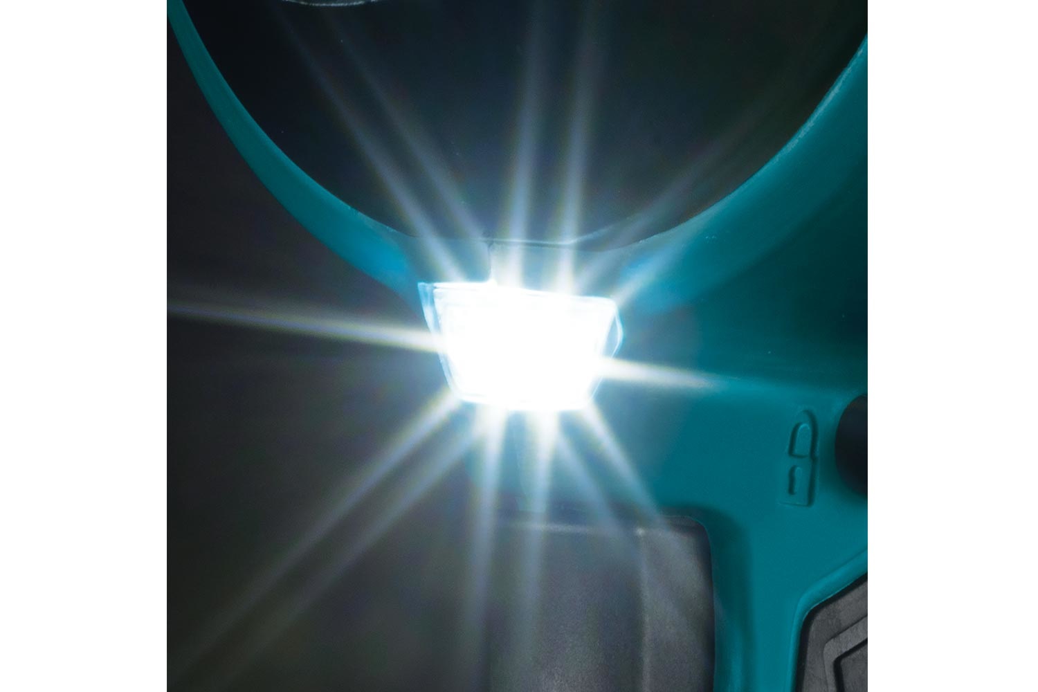 Makita DAS180Z Soffiatore a Pistola 18V Brushless con 4 Impostazioni del Flusso d'Aria - Senza Batteria