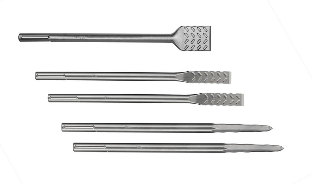 Makita E-20236 - Set di 5 scalpelli SDS-Max Premium per edilizia