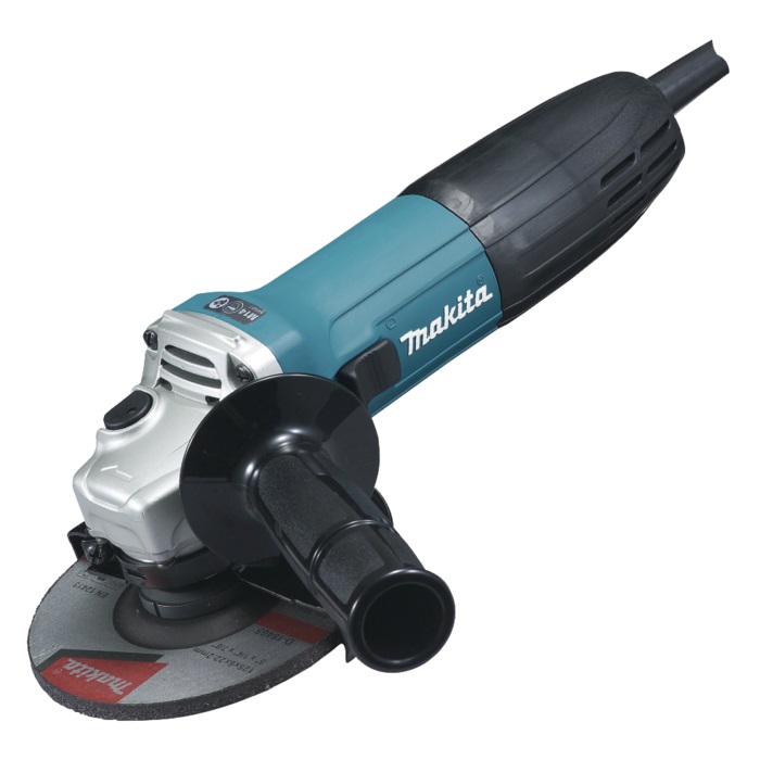 Makita GA5030R Smerigliatrice Angolare 125mm 720W - 11000 Giri/min, Compatta e Sicura con Funzione Anti-Riavvio