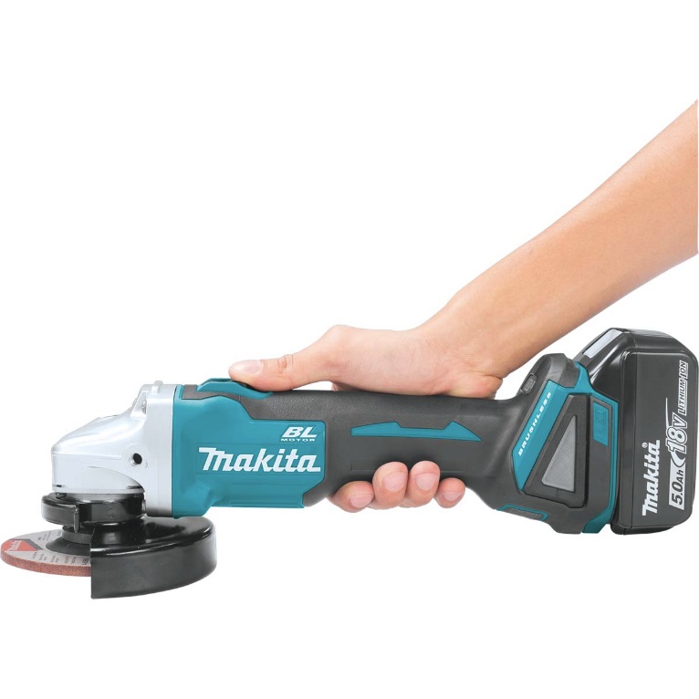 Makita DGA506Z Smerigliatrice Angolare 18V Li-Ion Ø 125 mm 8500 Giri/min 2,4 kg con Motore Senza Carbonio