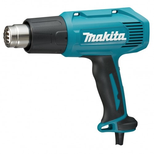 Makita HG5030K Termosoffiatore 1600 W, 300/500 l/min, 350/500 °C, con valigetta e set di 4 accessori