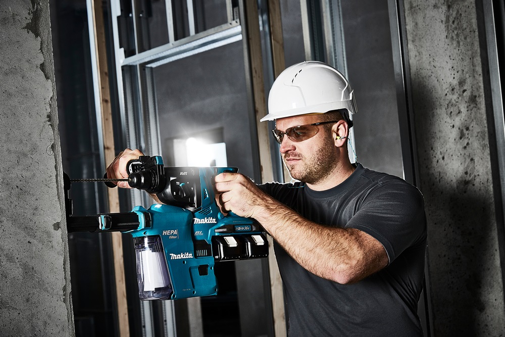 Makita DHR280ZJ Martello Perforatore SDS-plus a Batteria 36V con 3 Funzioni e Accessori