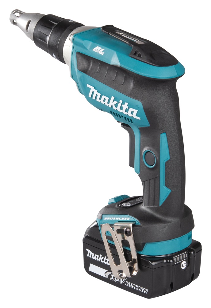 Makita DFS452TJX2 Avvitatore a Batteria 4000 Giri/min - Cacciavite Elettrico e Avvitatore Impulso in Nero, Blu e Grigio