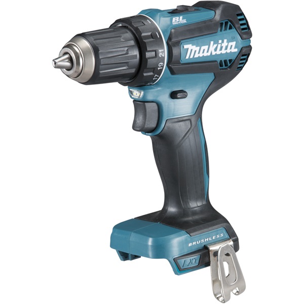 Makita DDF485ZJ Trapano Avvitatore a Batteria 18V LXT - 1900 Giri/min, 50 Nm, 1,7 kg, con Illuminazione LED, in MAKPAC