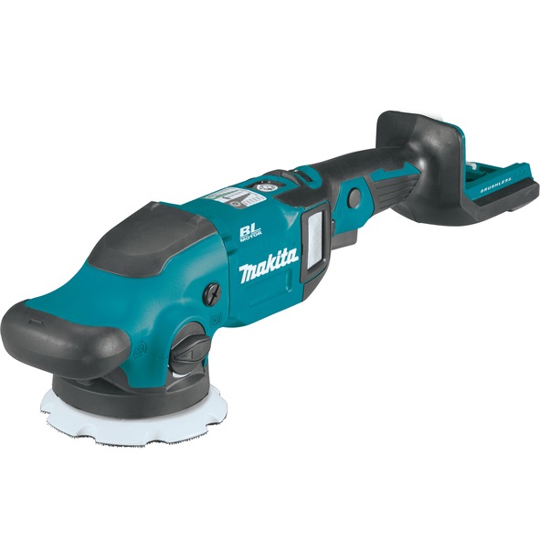 Makita DPO500Z Lucidatrice Eccentrica a Batteria 18V 125 mm - 6800 Giri/min, Motore Senza Carbonio, 4 Modalità Operative