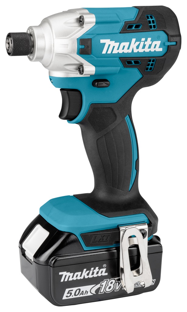 Makita DTD156RTJ - Avvitatore a impulsi 18V con 2 batterie 5Ah e valigetta Makpac