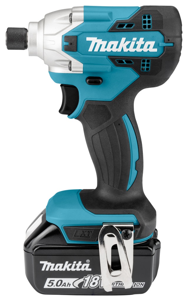 Makita DTD156RTJ - Avvitatore a impulsi 18V con 2 batterie 5Ah e valigetta Makpac