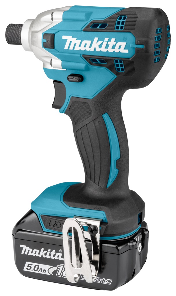 Makita DTD156RTJ - Avvitatore a impulsi 18V con 2 batterie 5Ah e valigetta Makpac
