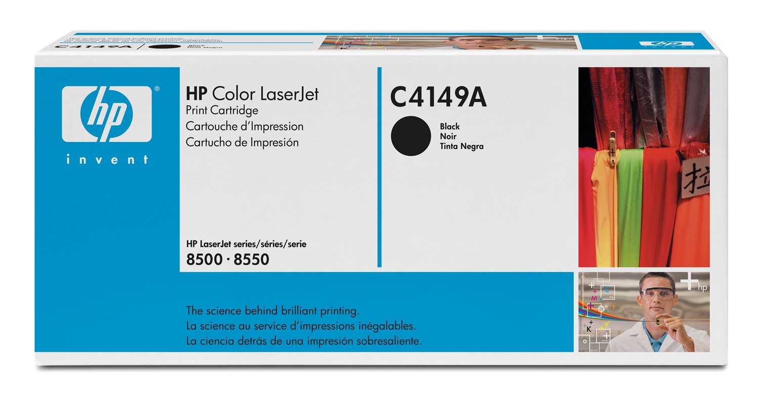 HP C4149A Toner Nero Originale per HP Color LaserJet 8500 - 17.000 Pagine ISO/IEC 19798
