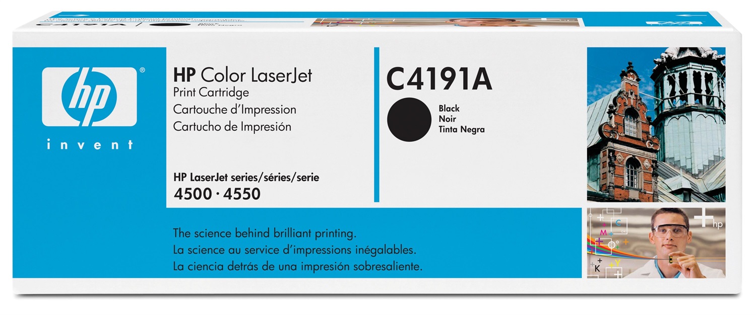 HP Toner Nero Originale C4191A per Color LaserJet - 9000 Pagine