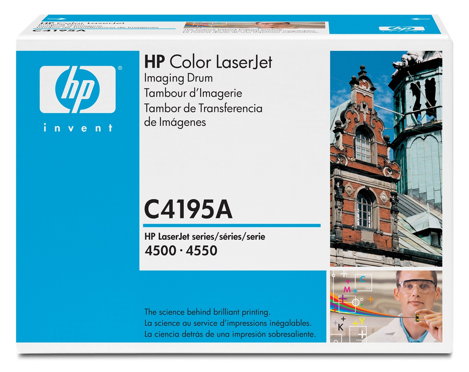 HP C4195A Tamburo Originale per Stampante - 25.000 Pagine ISO/IEC 19798 per Color LaserJet 4500/4550