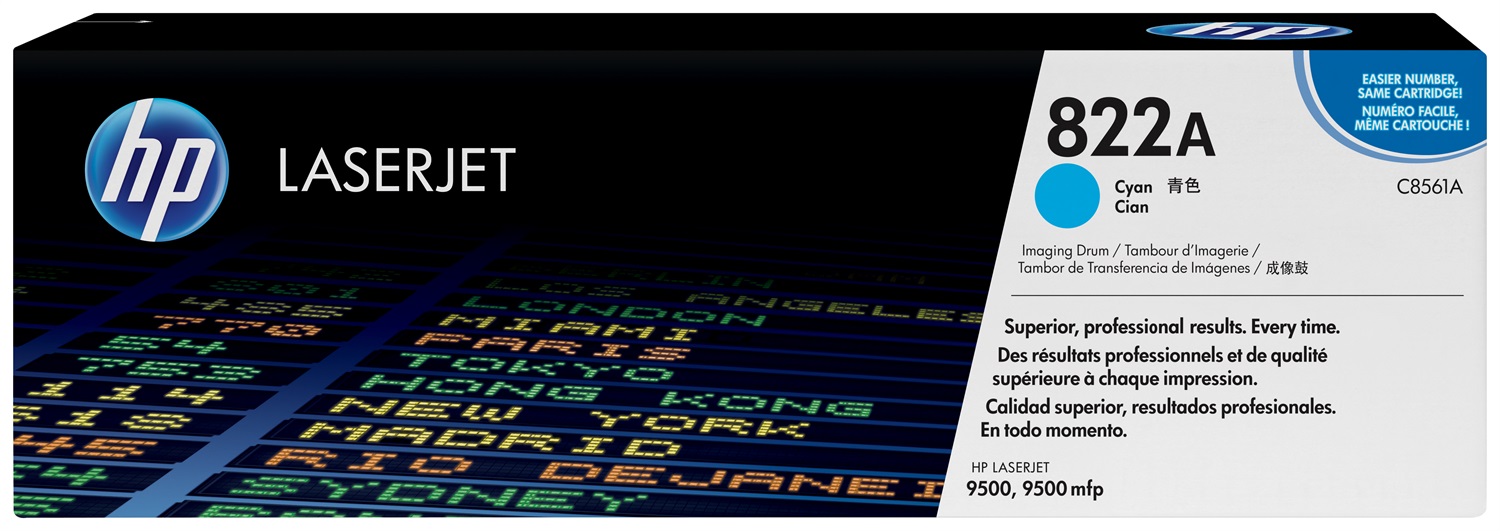 HP C8561A Tamburo per Stampante Ciano - 40.000 Pagine per HP Color LaserJet 9500