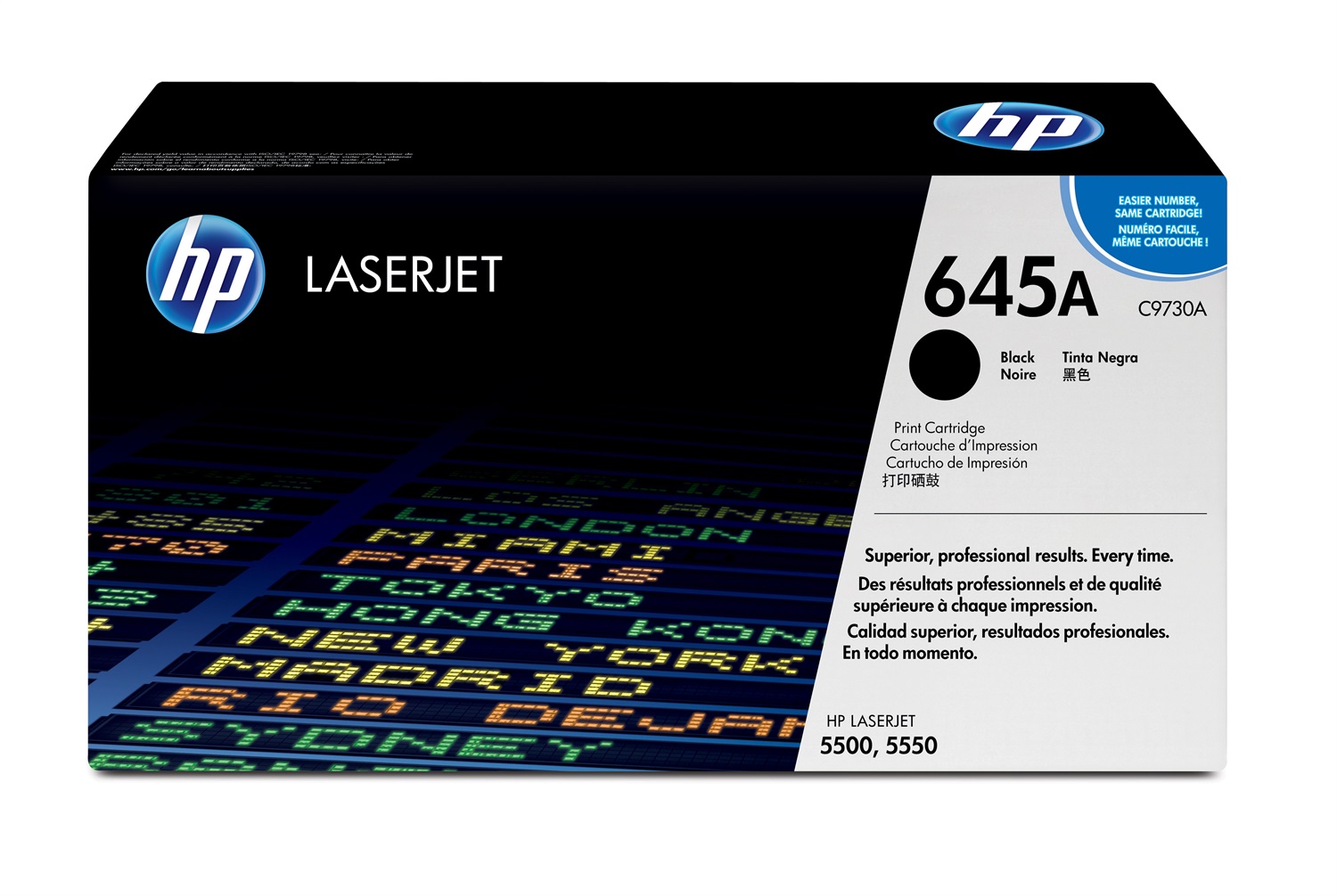 HP Toner Originale Nero C9730A - Cartuccia per LaserJet 645A - 13000 Pagine