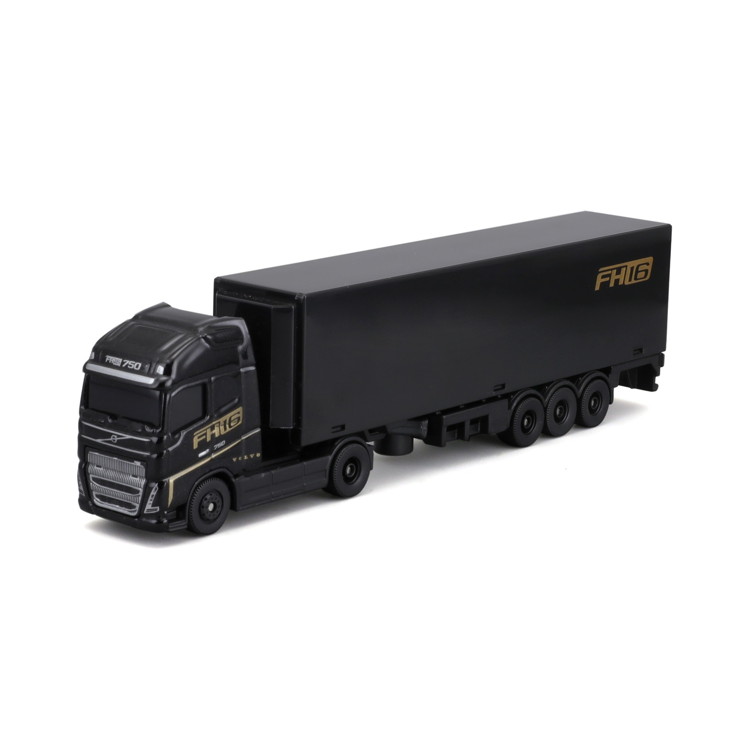 Bburago Camion in Metallo 1/72 con Rimorchio - Assortimento di 4 Modelli Scania e Volvo