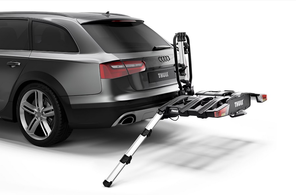 Thule Rampa di Carico Pieghevole in Alluminio per EasyFold XT - Facile Carico e Scarico di Biciclette