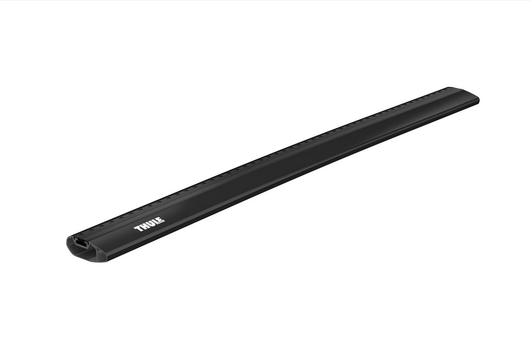 Thule WingBar Edge Barra Portatutto da Tetto 95 cm in Alluminio Nero - Aerodinamica, Silenziosa e con Canalina a T