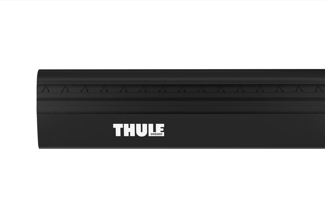 Thule WingBar Edge Barra Portatutto da Tetto 95 cm in Alluminio Nero - Aerodinamica, Silenziosa e con Canalina a T