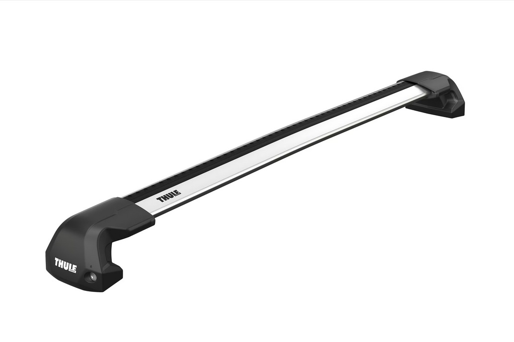 Thule Set 4 Piedi di Appoggio Edge Fixpoint 7207 per Barre Portatutto da Tetto - Capacità di Carico 75 kg, Colore Nero, Serrature Incluse