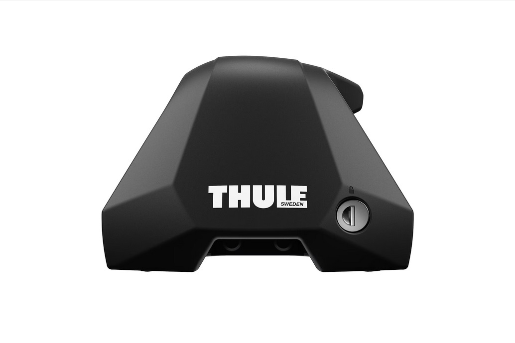 Thule Clamp Edge - Set di 4 Piedi per Portapacchi da Tetto, Facile Installazione, Colore Nero
