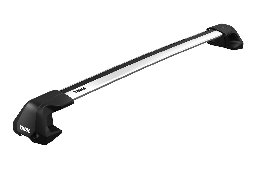 Thule Clamp Edge - Set di 4 Piedi per Portapacchi da Tetto, Facile Installazione, Colore Nero