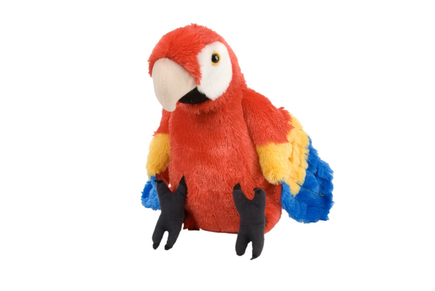 Wild Republic Cuddlekins Peluche Ara Scarlatta 30 cm - Peluche per Neonati con Imbottitura Riciclata