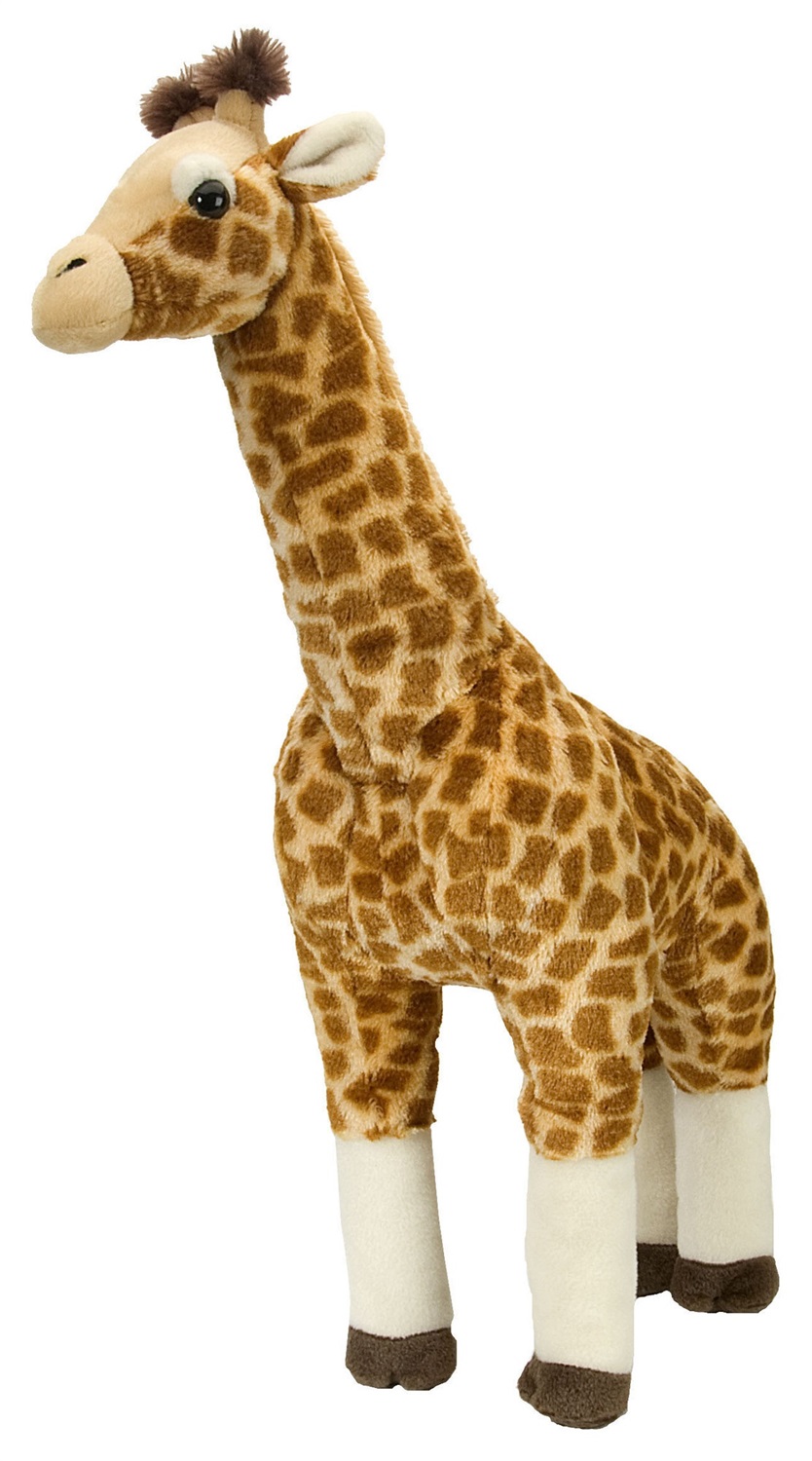 Wild Republic Cuddlekins Giraffa di Peluche Marrone 64 cm - Fatto a Mano, Super Morbido e Realistico