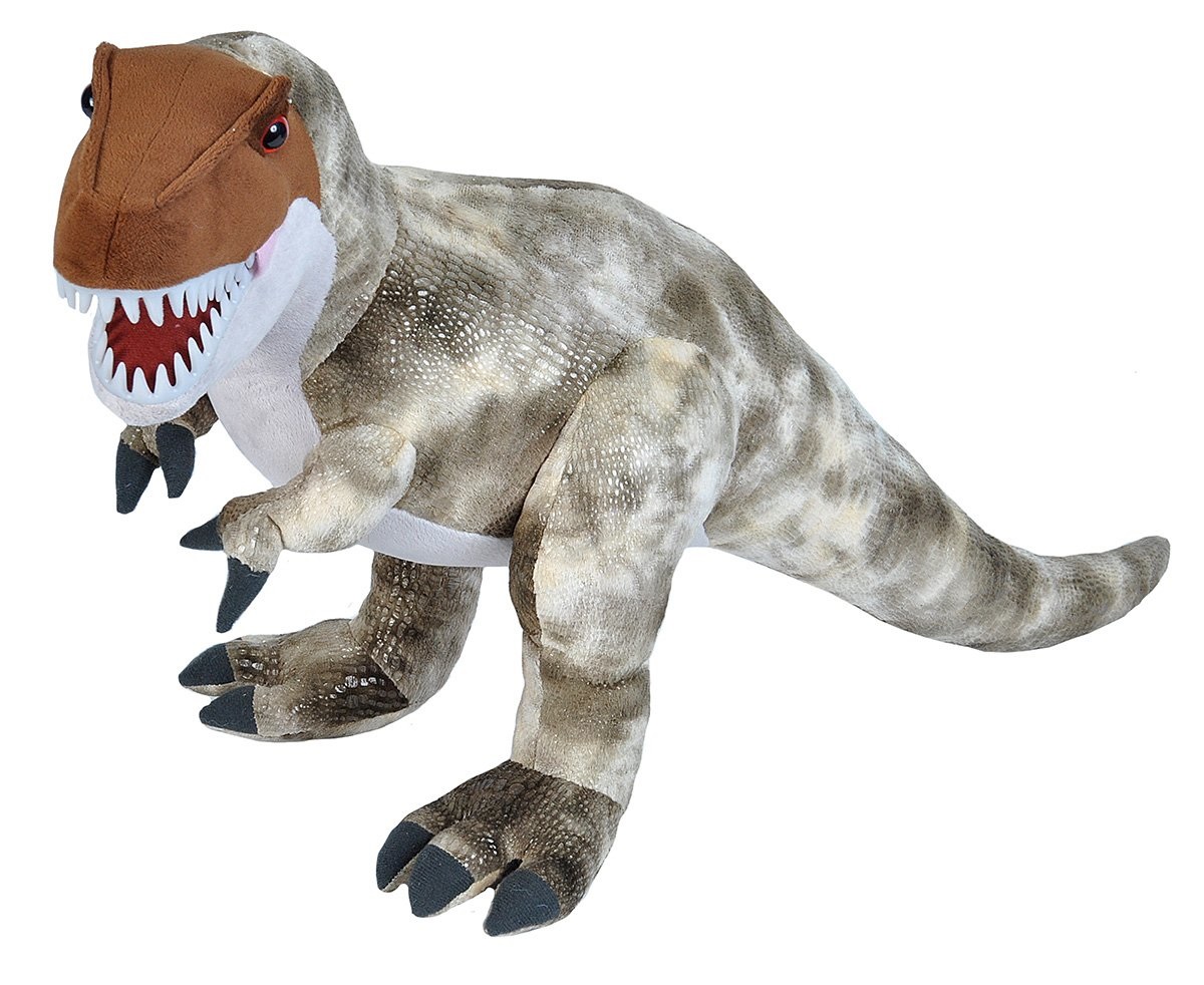 Wild Republic Dinosaur T-Rex Peluche - Dinosauro di Peluche Colorato, 63 cm con Imbottitura Ecologica