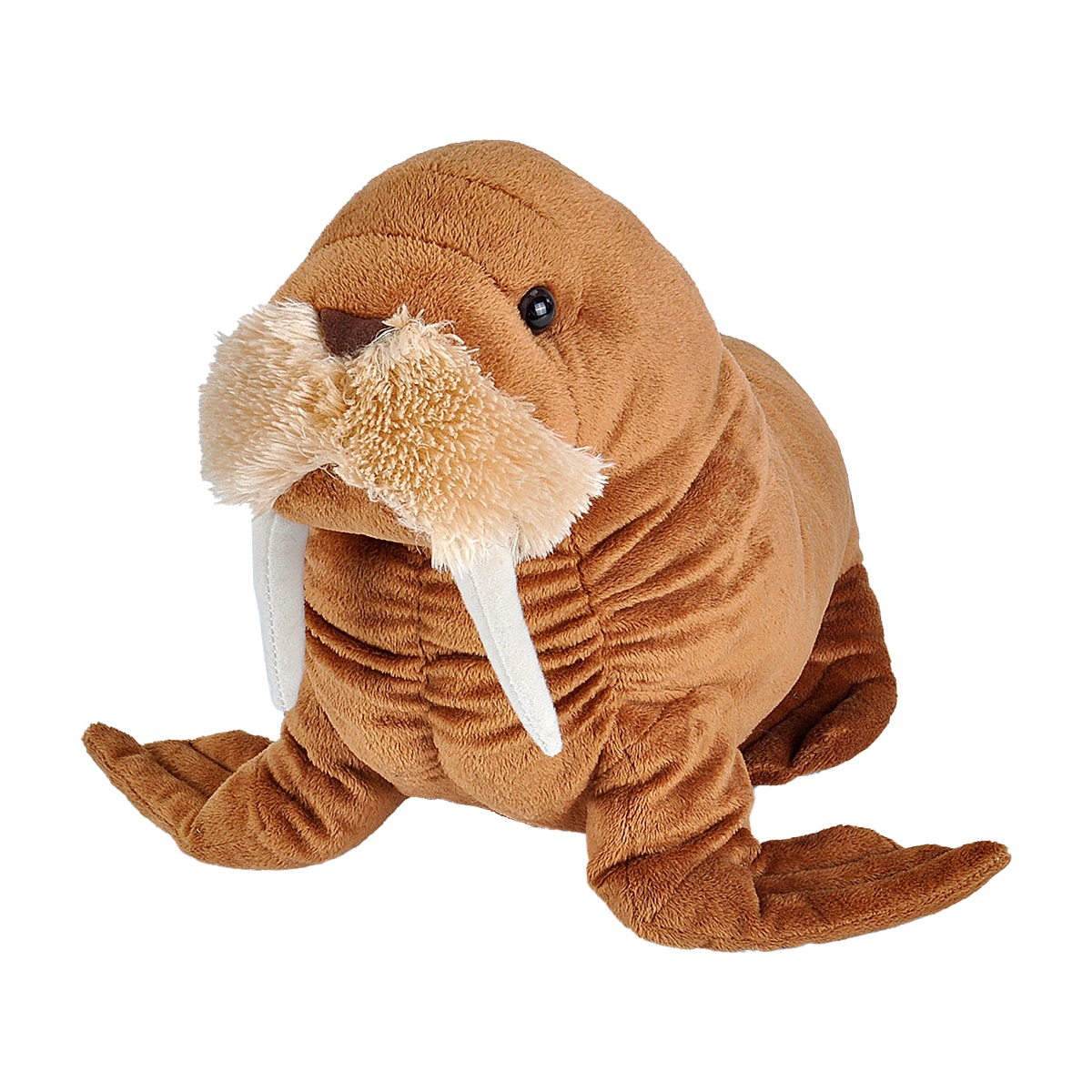 Wild Republic Cuddlekins Tricheco - Peluche Morbido e Realistico di 30 cm, Imbottito con Materiali Riciclati, Perfetto per Neonati e Regali di Compleanno