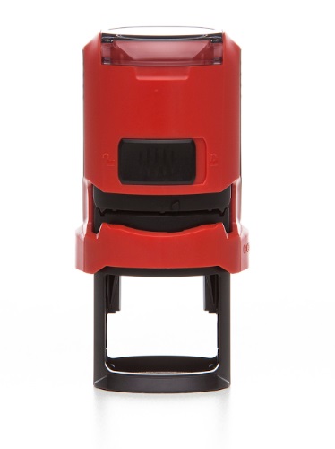 Trodat Timbro Autoinchiostrante PRINTY 4630 - Ø 30 mm - Plastica Nera - Inchiostro Indelebile