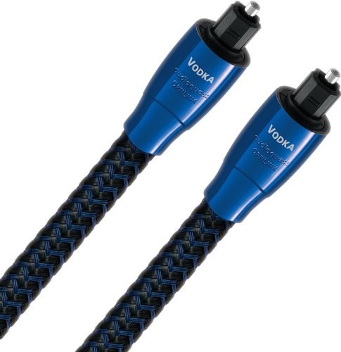 AudioQuest Vodka OptiLink Cavo a Fibre Ottiche 0.75m TOSLINK Maschio/Nero