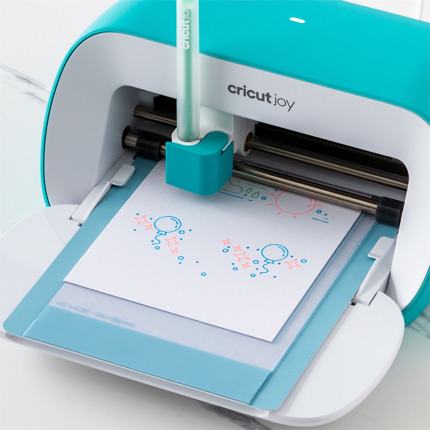 Cricut Glitter Pen Set - Penne Gel Glitterate 0,8 mm, 10 Pezzi in Arcobaleno per Cricut Joy