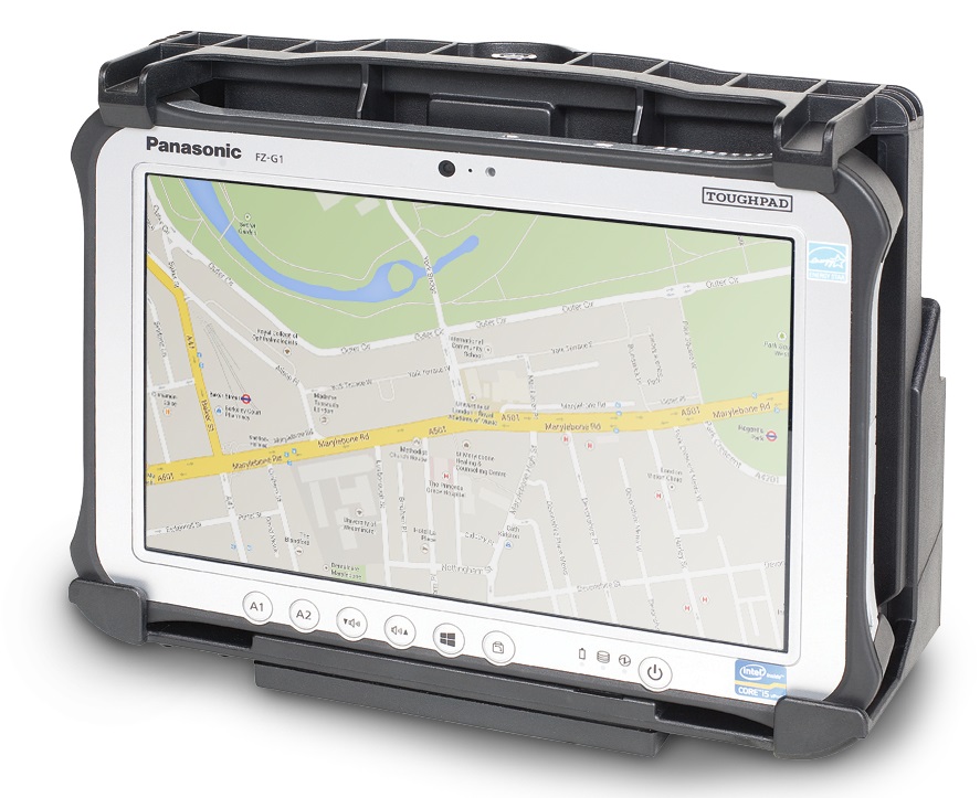 Panasonic PCPE-GJG1V02 Docking Station per Tablet TOUGHBOOK G1/G2, Cablato, Nero, 1x Ethernet, 2x USB 3.0, 1x RS232, 1x HDMI, 1x VGA