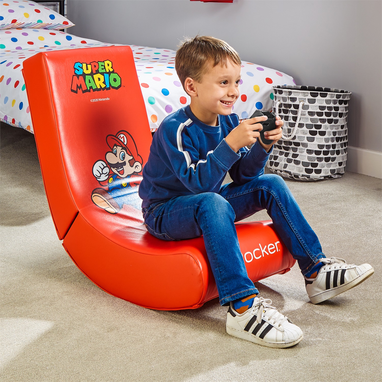 X Rocker Video Rocker - Poltrona per Gaming Rosso per Nintendo Switch