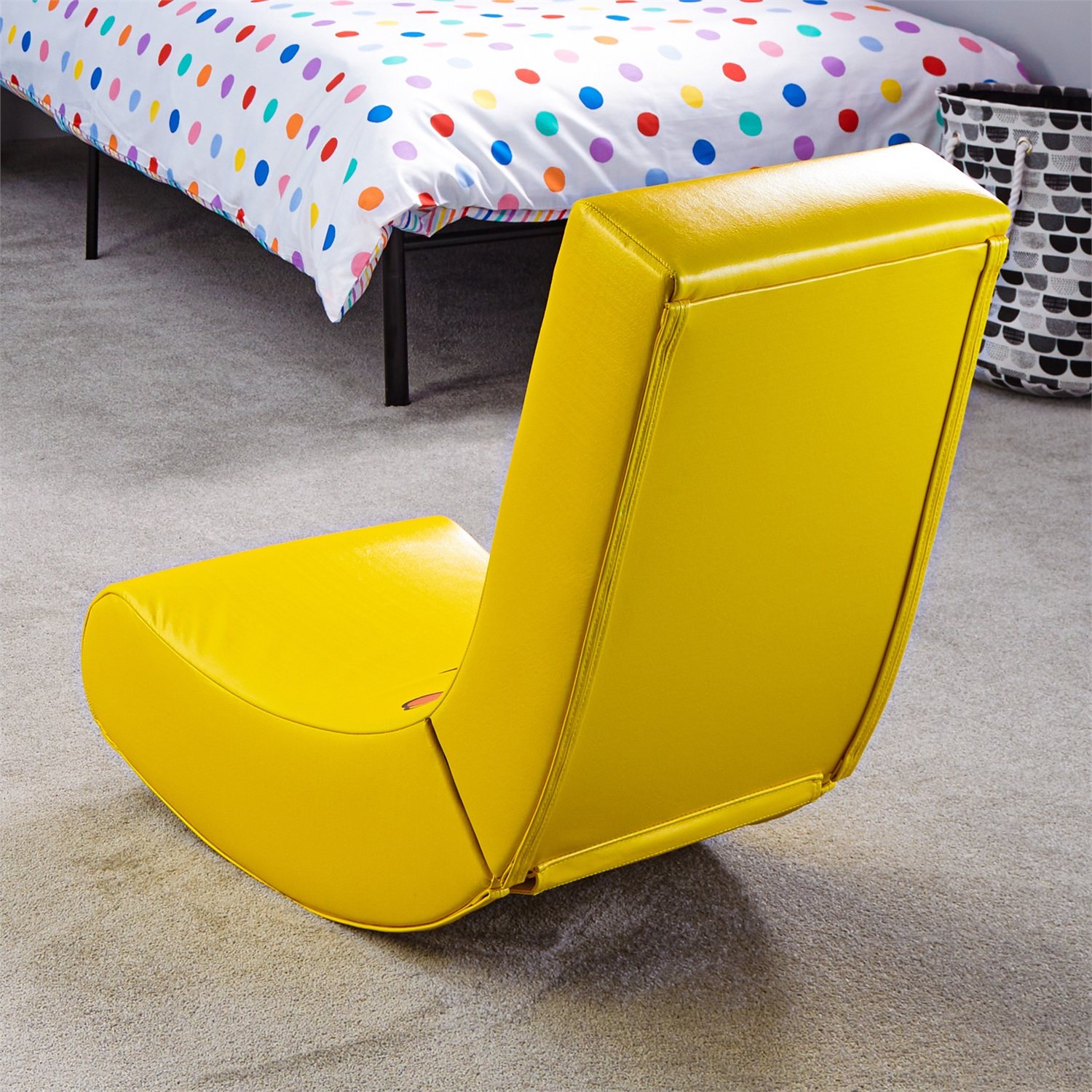 X Rocker Video Rocker - Sedia da gioco Yoshi per console, Verde e Giallo, Ecopelle, Universale, max 150kg