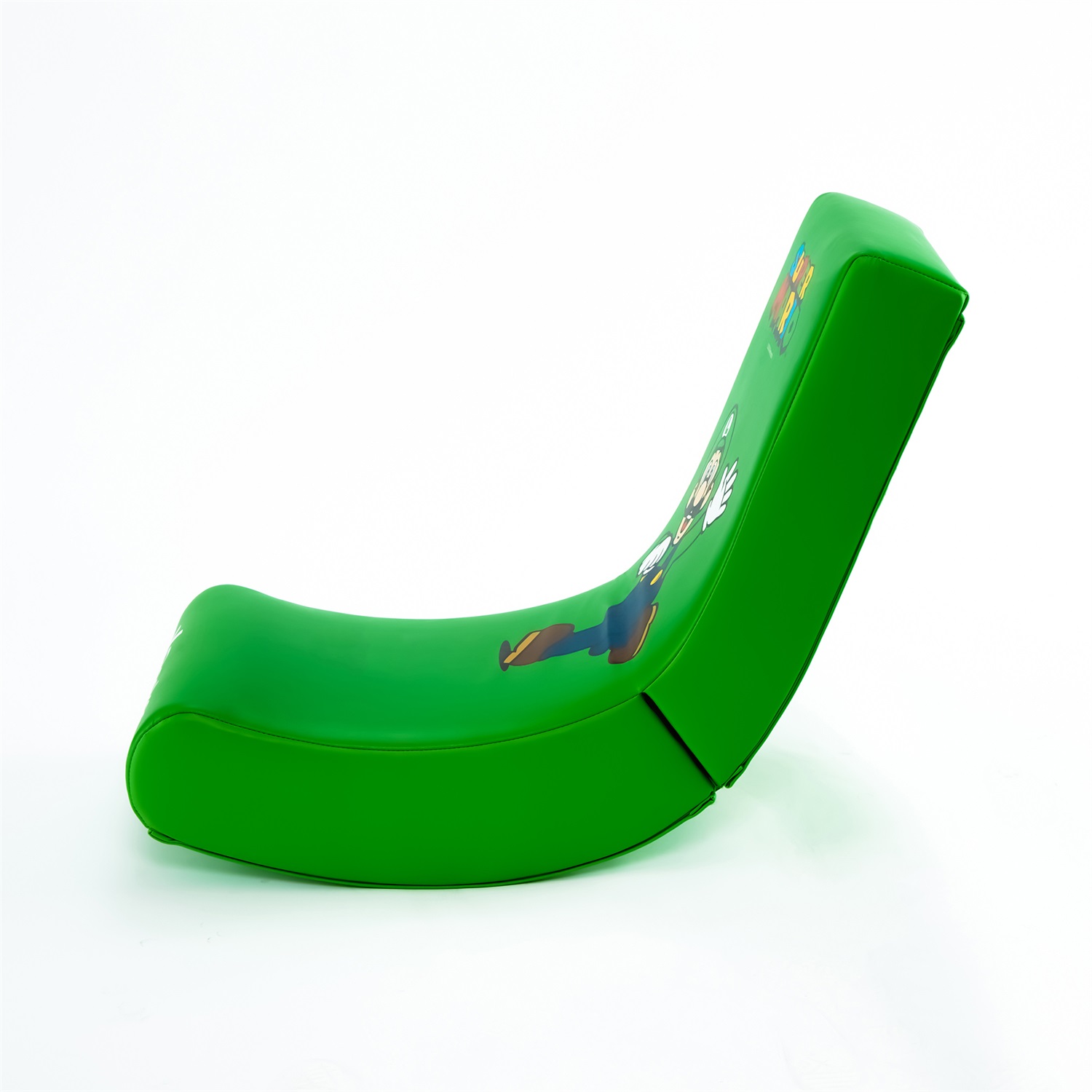 X Rocker Sedia da gioco Super Mario Joy Collection - Luigi, Verde, Ecopelle, Pieghevole, Max 150kg