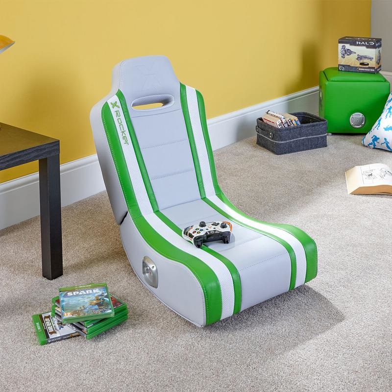 X Rocker Sedia Gaming Shadow 2.0 Verde - Ergonomica e Gepolsterata per Console
