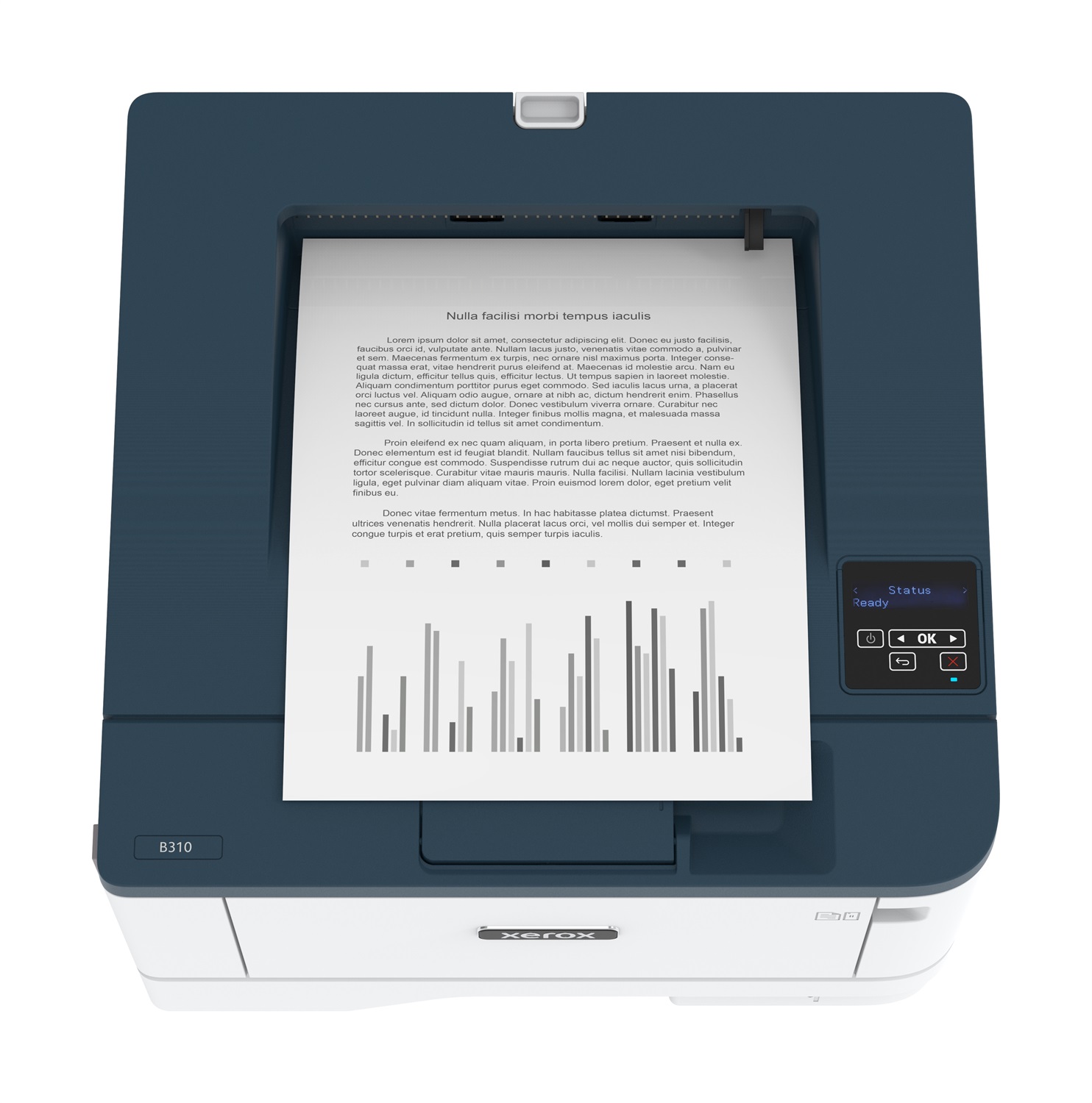 Xerox B310 Stampante Laser A4 Monocromatica 40 ppm Fronte/Retro Wireless, 2 Vassoi, Capacità 350 Fogli, Risoluzione 600 x 600 DPI