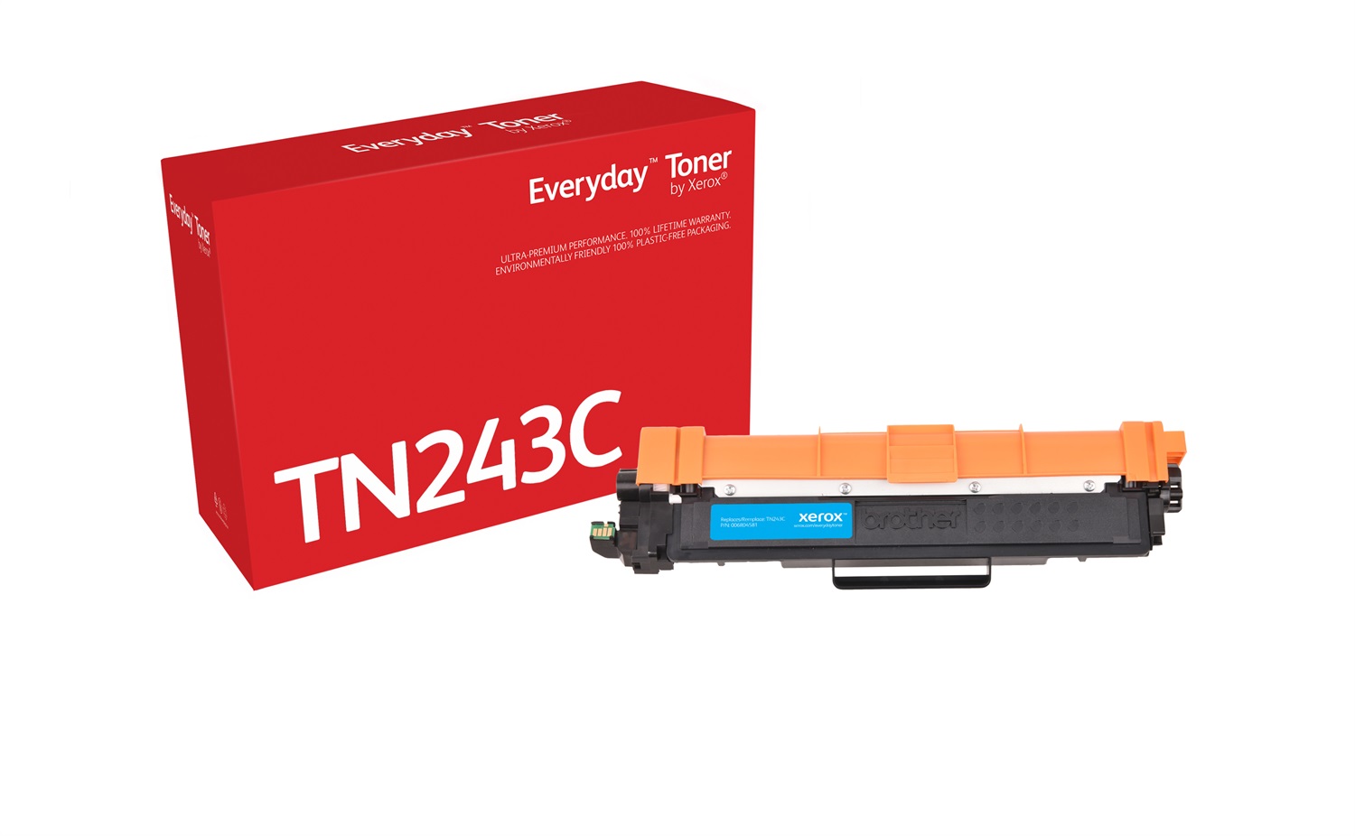 Xerox Everyday Toner ™ Ciano compatibile con Brother TN-243C - Capacità 1000 pagine, 1 pz